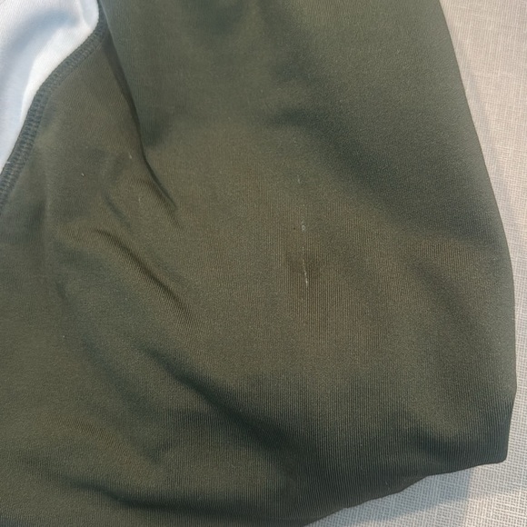 PINK Victoria's Secret Olive and White Jacket - Picture 5 of 5